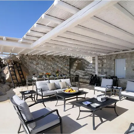 Villa Stunning Mykonos 7 Bedrooms Rosella Private Pool Modern Interiors Pouli Agios Ioannis Diakoftis