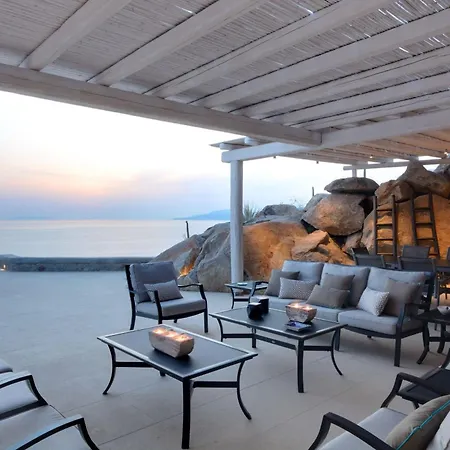 Stunning Mykonos 7 Bedrooms Rosella Private Pool Modern Interiors Pouli Villa Agios Ioannis Diakoftis