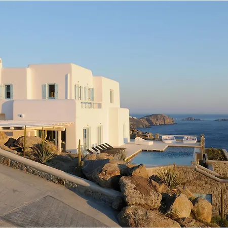 Stunning Mykonos 7 Bedrooms Rosella Private Pool Modern Interiors Pouli Villa