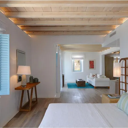 Stunning Mykonos 7 Bedrooms Rosella Private Pool Modern Interiors Pouli Agios Ioannis Diakoftis