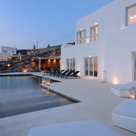 Villa Stunning Mykonos 7 Bedrooms Rosella Private Pool Modern Interiors Pouli Agios Ioannis Diakoftis
