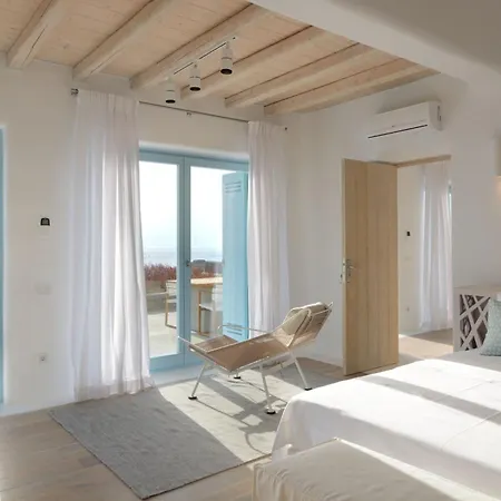 Stunning Mykonos 7 Bedrooms Rosella Private Pool Modern Interiors Pouli Villa Agios Ioannis Diakoftis