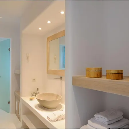 Stunning Mykonos 7 Bedrooms Rosella Private Pool Modern Interiors Pouli Villa *