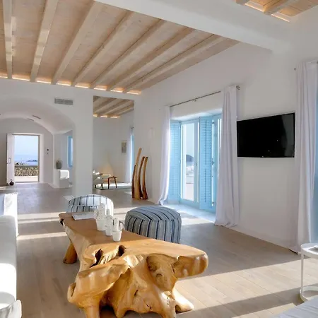 Stunning Mykonos 7 Bedrooms Rosella Private Pool Modern Interiors Pouli